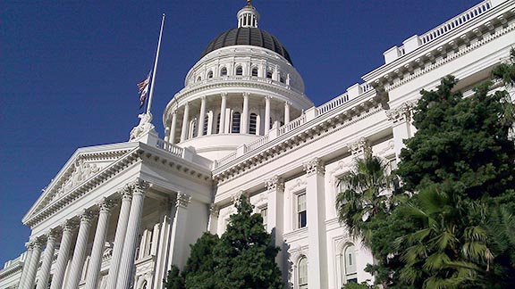 The Capitol buildiong in Sacramento, CA